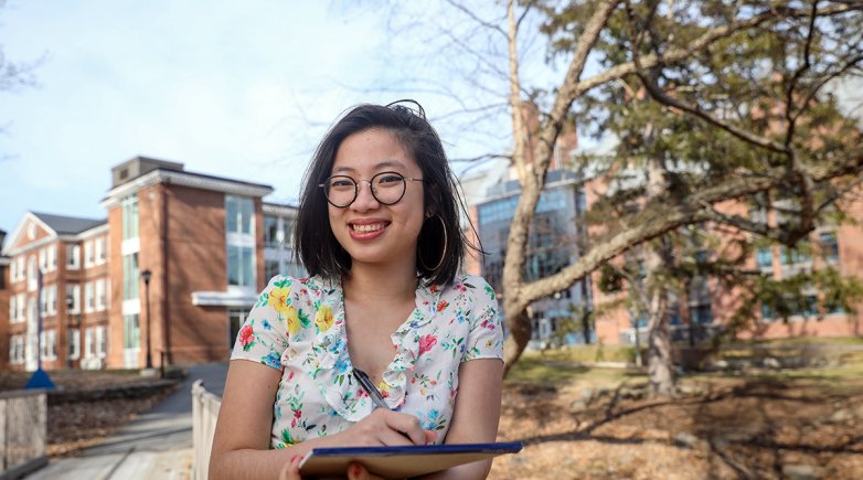 Exeter student Mai Hoang