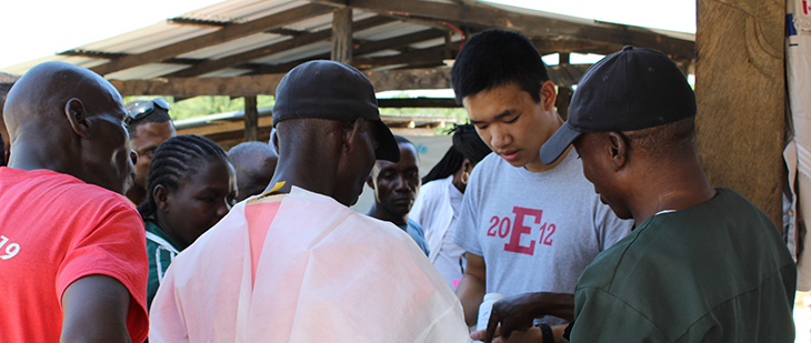 photo of Jason Kang in Liberia