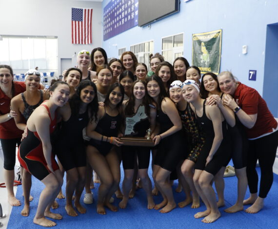 image for Exeter girls swimmers seize New England crown