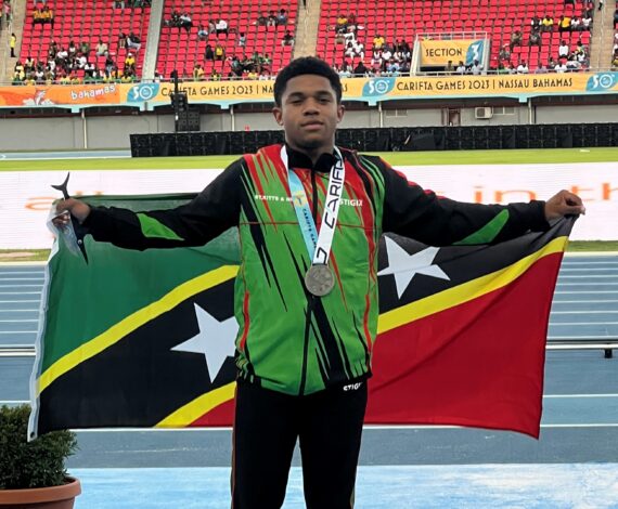 image for Jaylen Bennett '25 to be flag-bearer for St. Kitts and Nevis