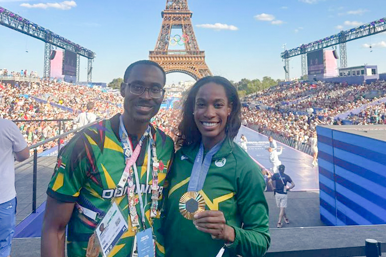 Aaron Gadson and Thea LaFond