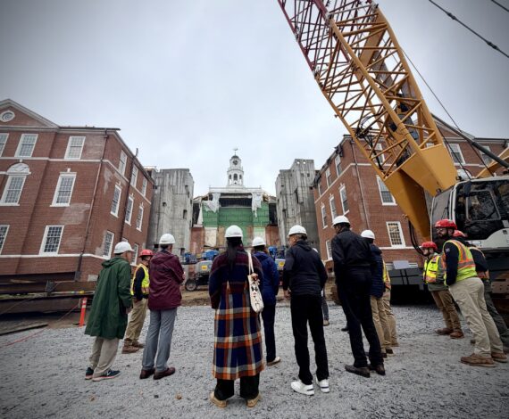 image for Midterm grades: Academy Building rehab progresses