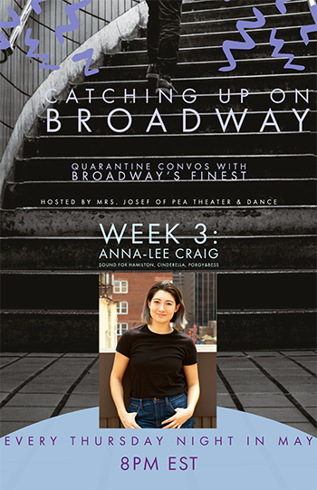 Catching up on Broadway with Anna-Lee Craig