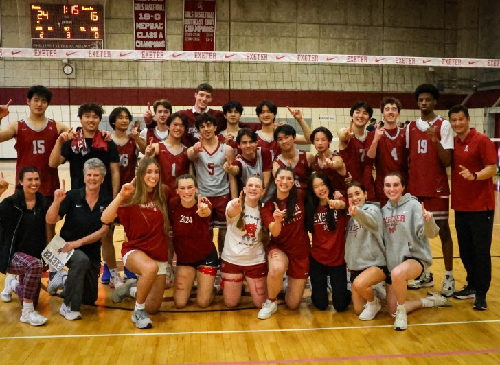 Exeter boys volleyball wins championship