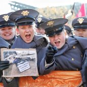 Exeter graduate Layne Erickson at West Point