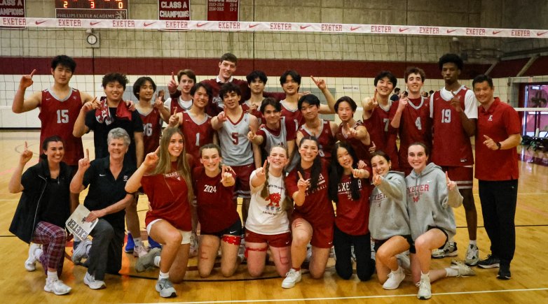 Exeter boys volleyball wins championship