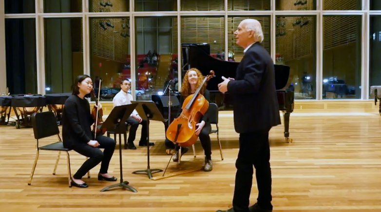 Fine Arts Quartet Master Class at Phillips Exeter Academy