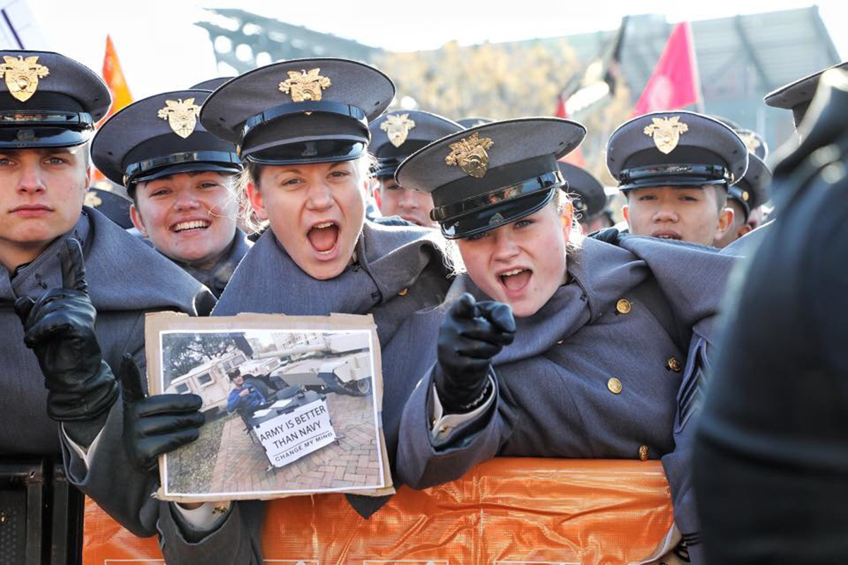 Exeter graduate Layne Erickson at West Point