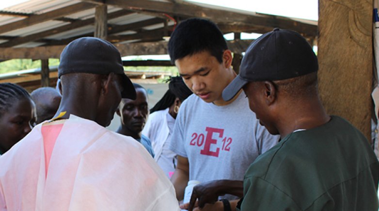 photo of Jason Kang in Liberia