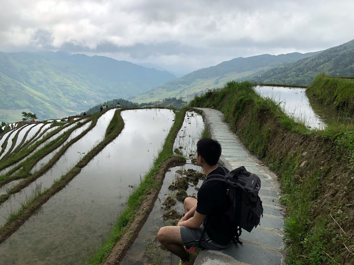 Exeter alum Brian Zhao in China